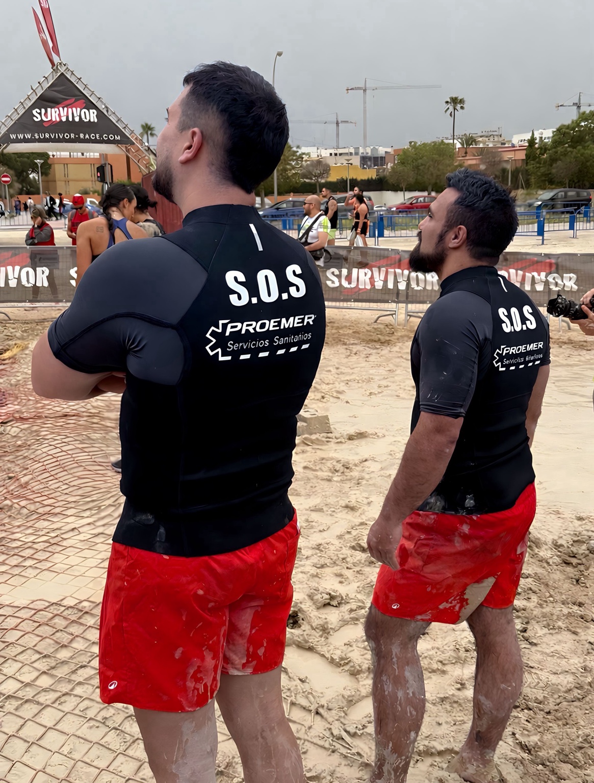 Socorristas de Proemer en un evento deportivo